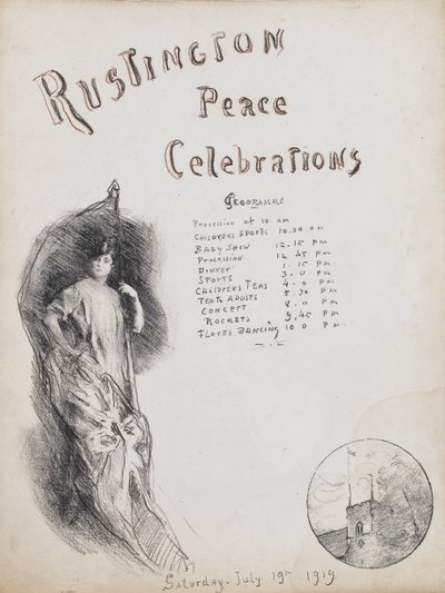 Peace Celebrations, Rustington, 1919 by Albert de Belleroche